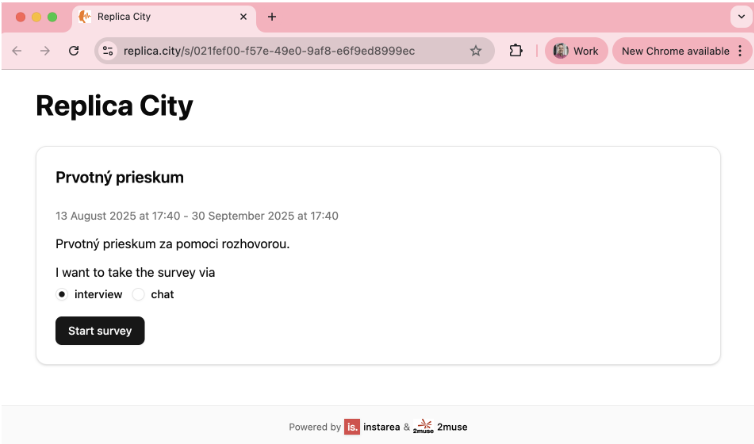 Replica.city screenshot 1